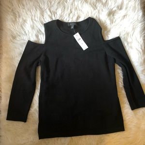 Ann Taylor cold shoulder sweater